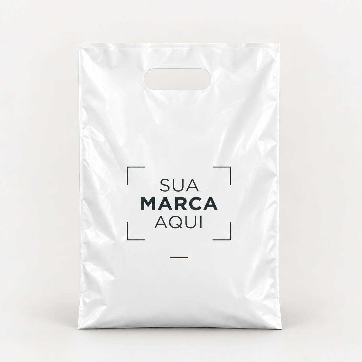 vazada sacolas plásticas personalizadas
